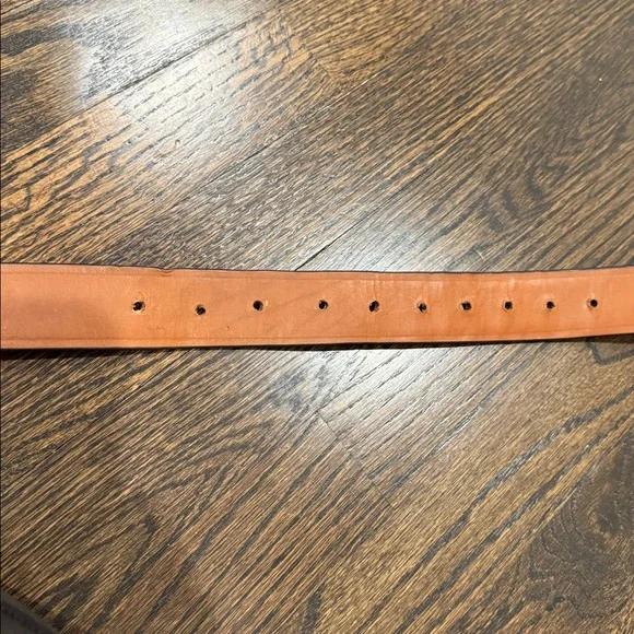 Luchesse Classic Croccodile belt size 44 silver buckle cowboy - Picture 5 of 12